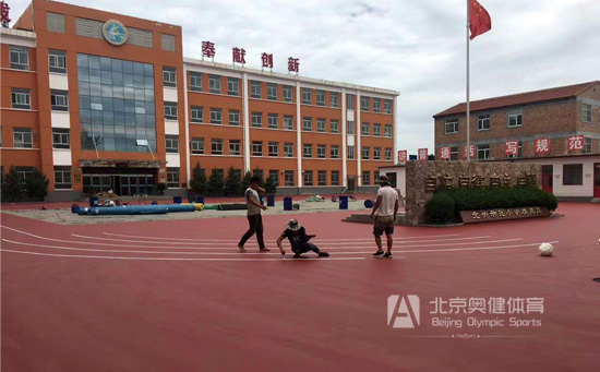 塑膠跑道劃線