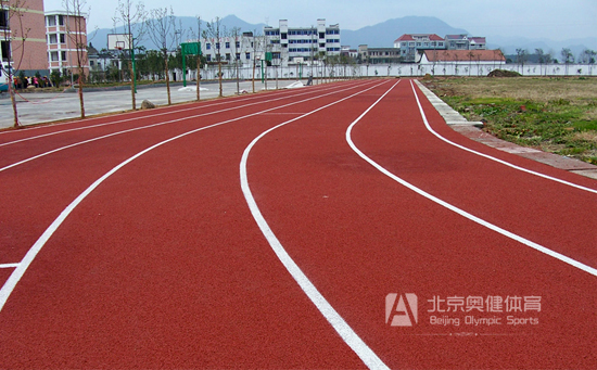 學(xué)校混合型塑膠跑道