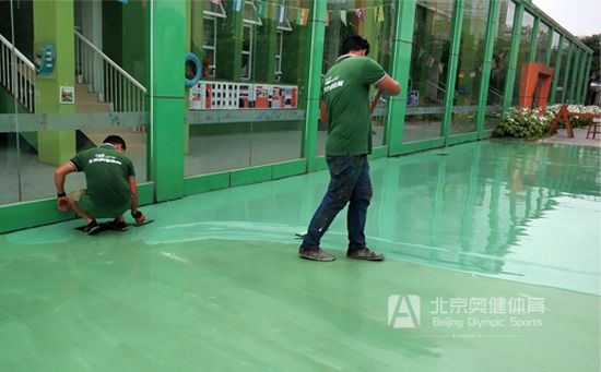 幼兒園塑膠活動場地鋪裝