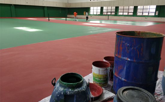 丙烯酸網(wǎng)球場(chǎng)建設(shè)